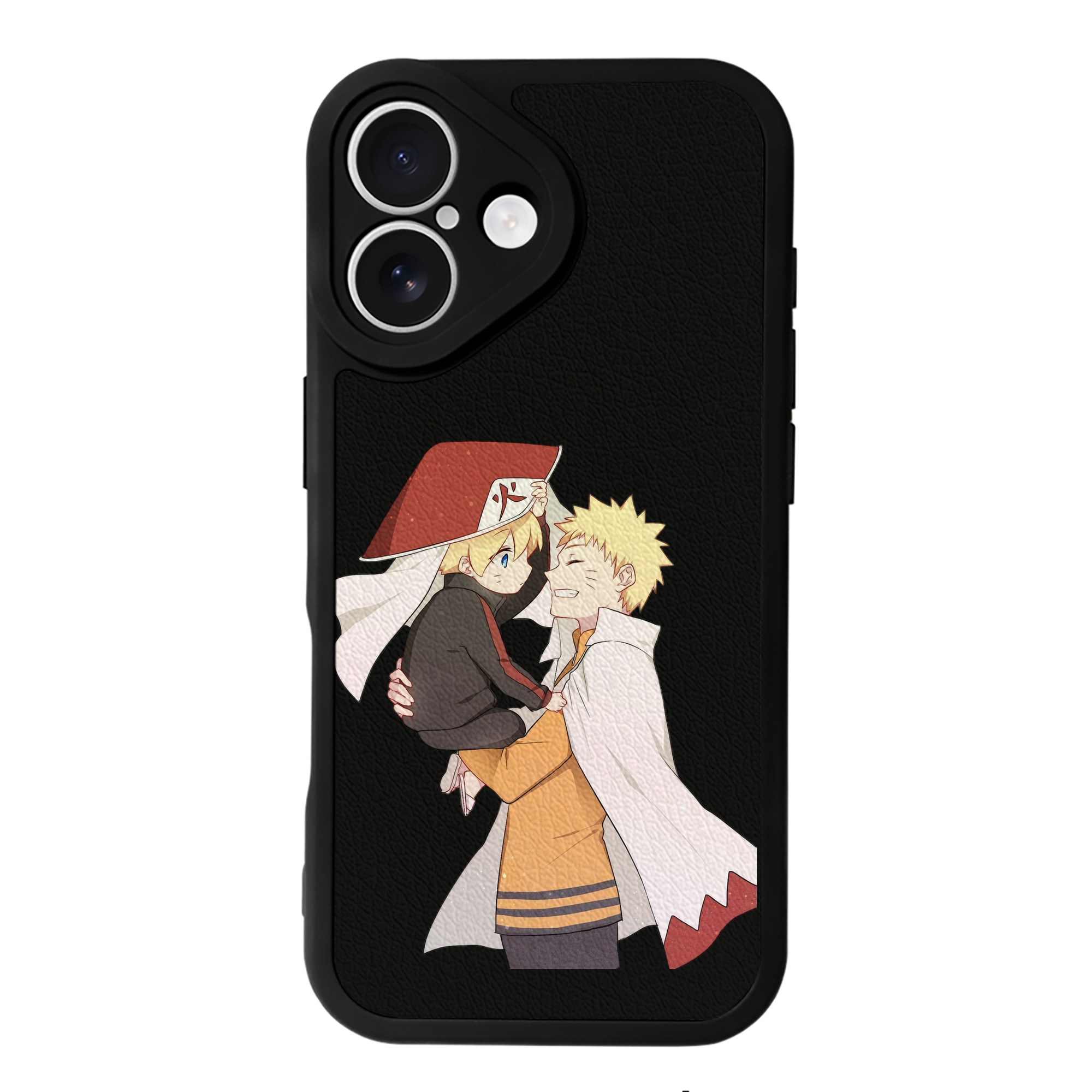 （画像用） NARUTO -ナルト- うずまき ナルト Uzumaki Naruto 【iPhone 16シリーズ対応】シリコンスマホケース（レザー調） 材質：シリコン